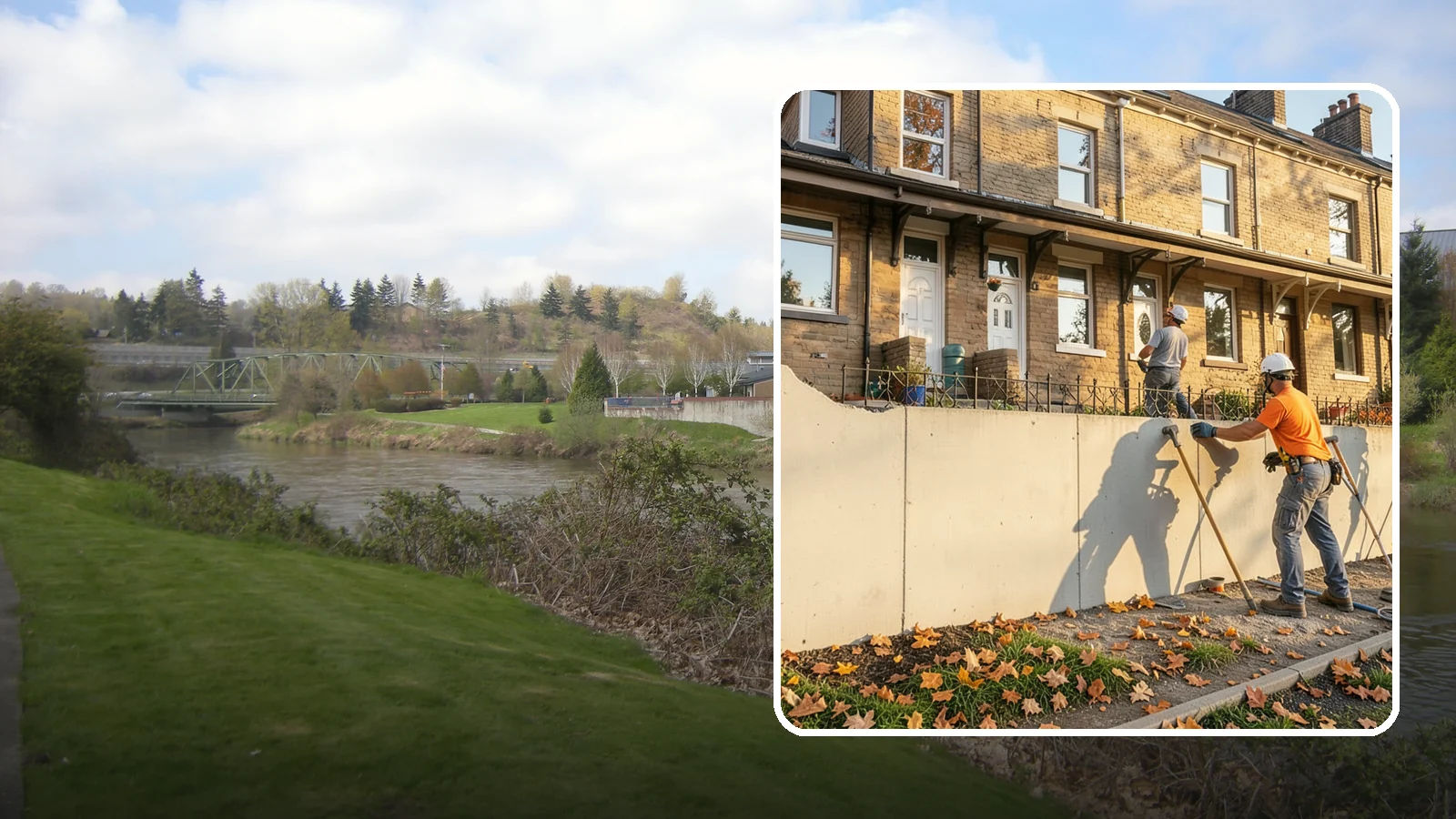 Bowing Wall Repair in Tukwila, King County, WA - We straighten and stabilize bowing basement and foundation walls to stop movement and protect your home's structure.