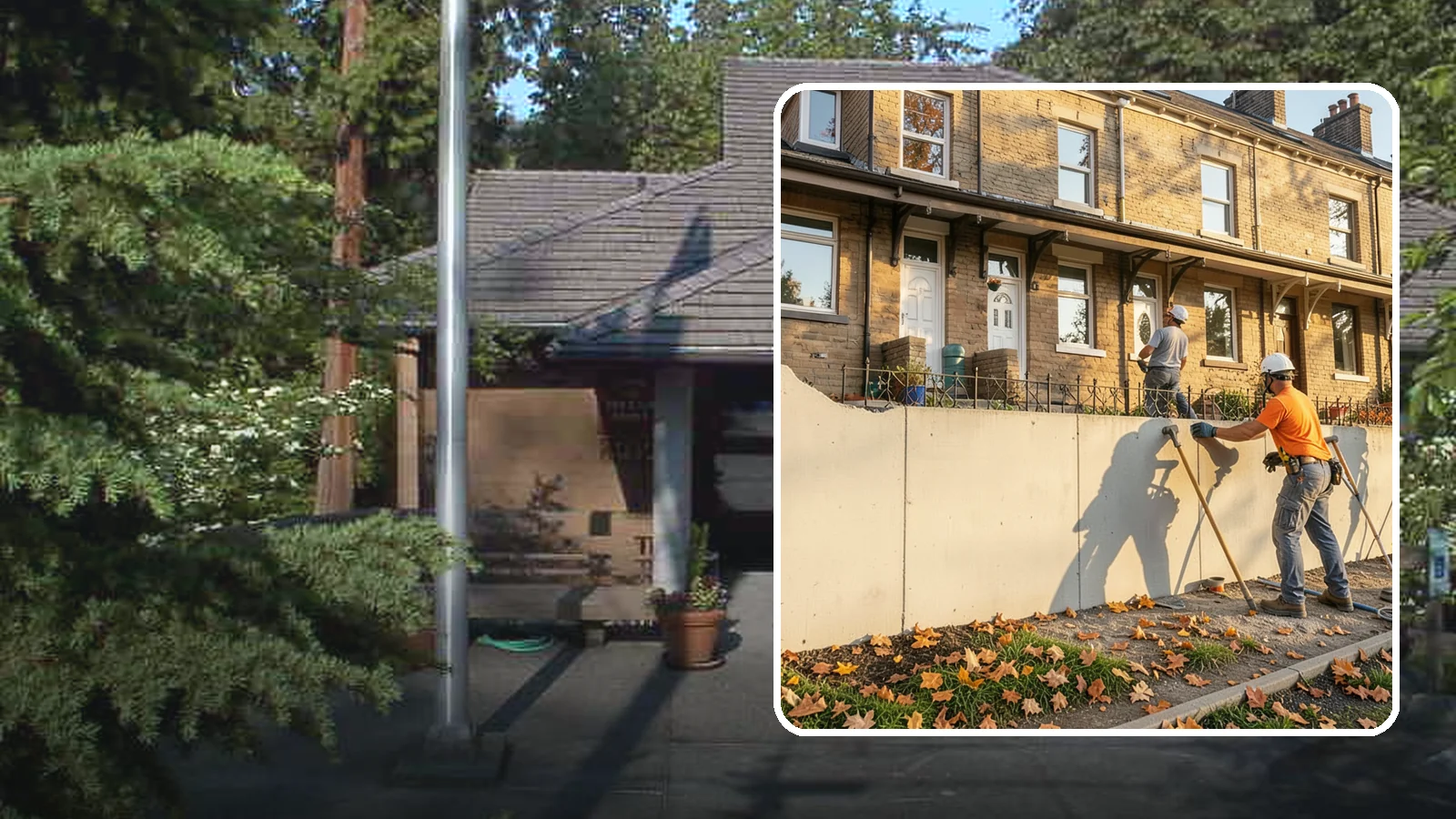 Bowing Wall Repair in Yarrow Point, King County, WA - We straighten and stabilize bowing basement and foundation walls to stop movement and protect your home's structure.
