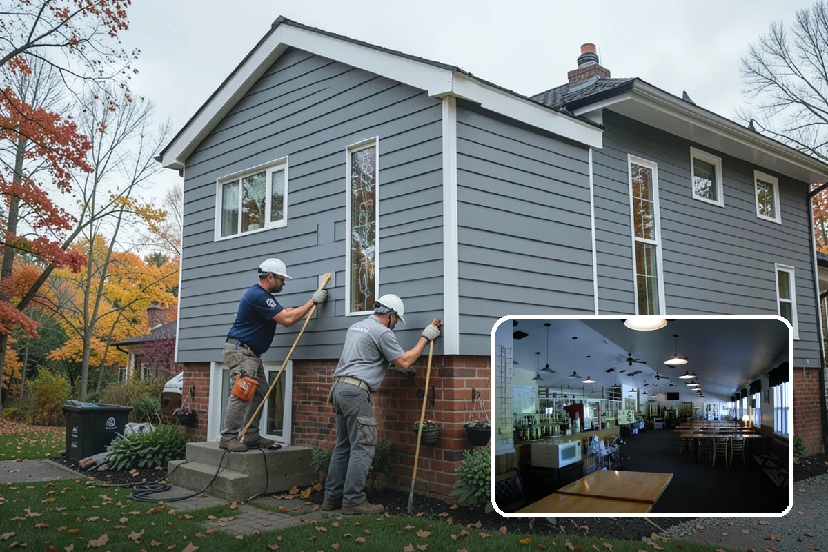 Box Beam Installation in Black Diamond, King County, WA - The look of solid timber without the weight