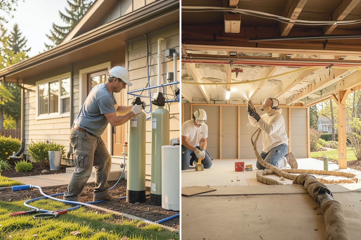 Box Beam Installation in Coupeville, Island County, WA - Design beam layout, size, and finish