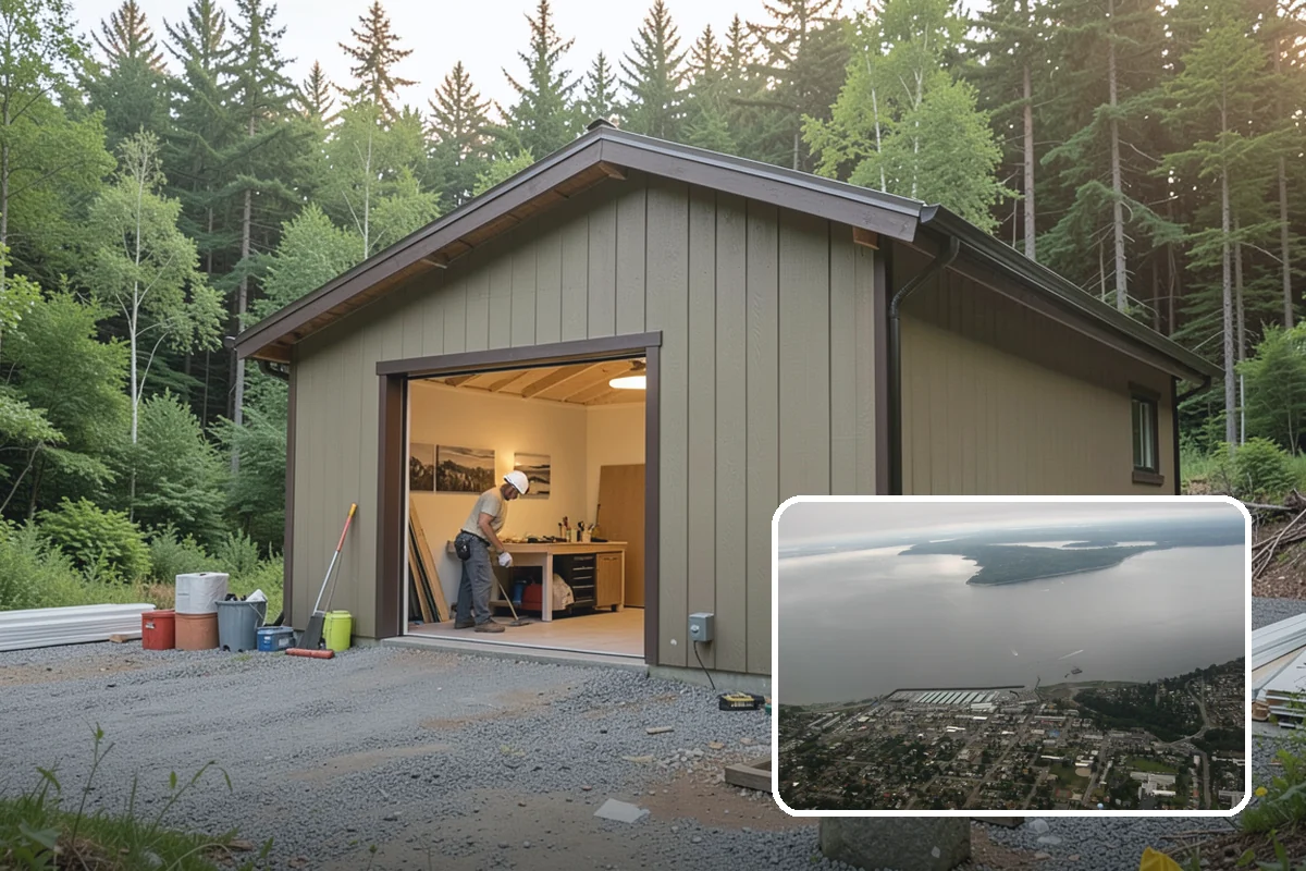 Box Beam Installation in Des Moines, King County, WA - The look of solid timber without the weight