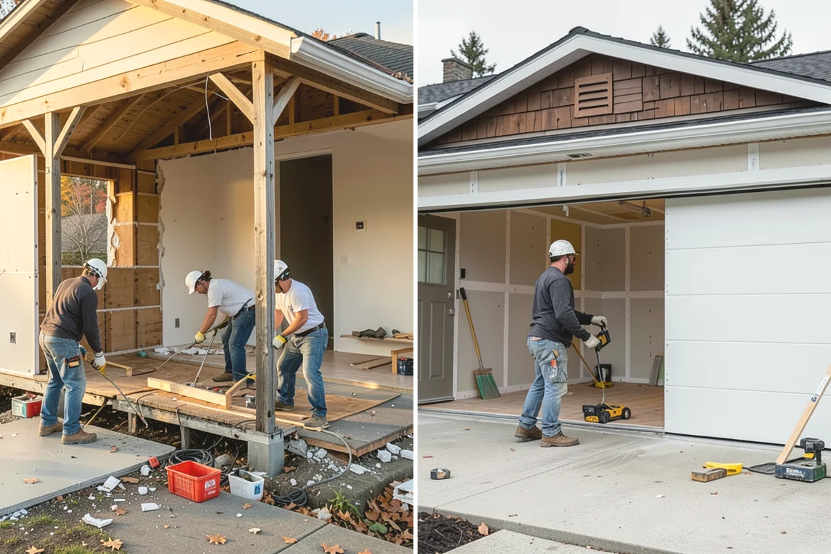 Box Beam Installation in Duvall, King County, WA - Design beam layout, size, and finish