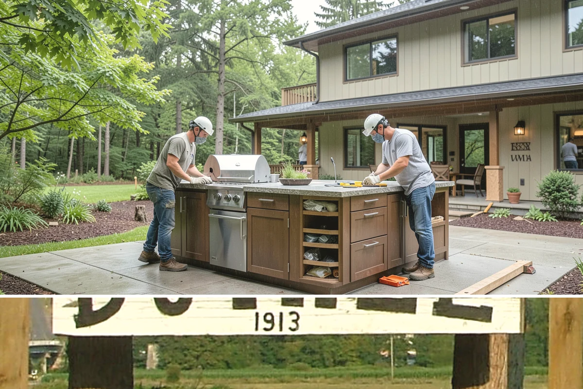 Box Beam Installation in Duvall, King County, WA - Box beams are fabricated and installed indoors year-round, a productive winter project in the rainy PNW.