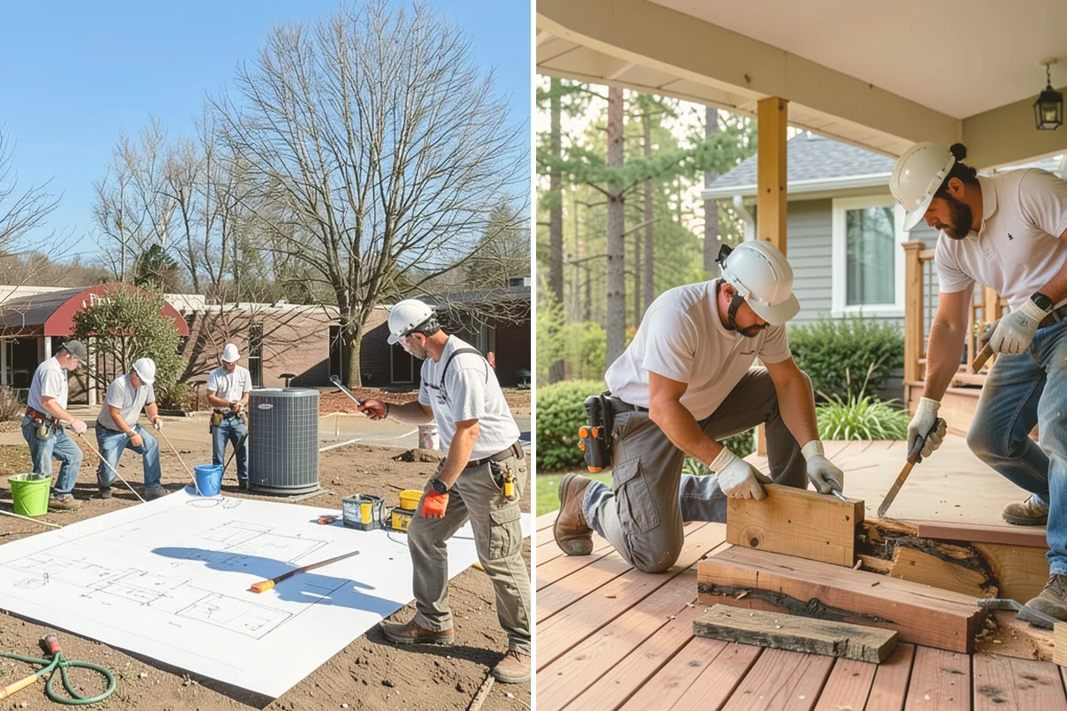 Box Beam Installation in Kirkland, King County, WA - Design beam layout, size, and finish