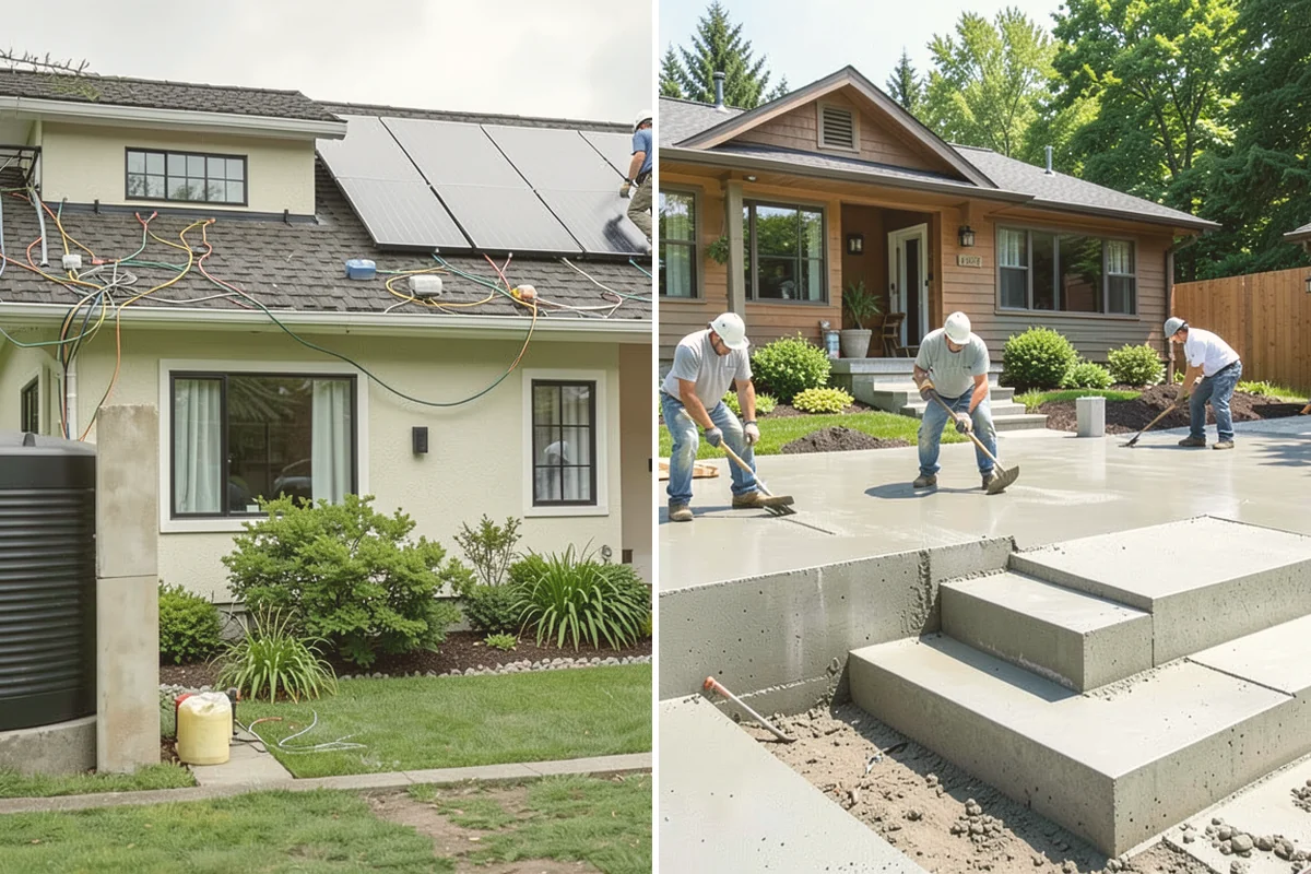 Box Beam Installation in Langley, Island County, WA - Design beam layout, size, and finish