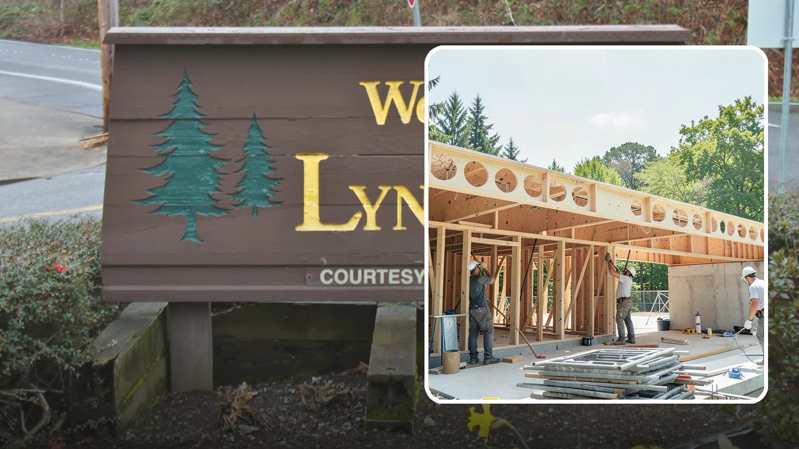 Box Beam Installation in Lynnwood, Snohomish County, WA - Custom box beam installation that adds the look of structural timber ceilings without heavy solid-wood weight.