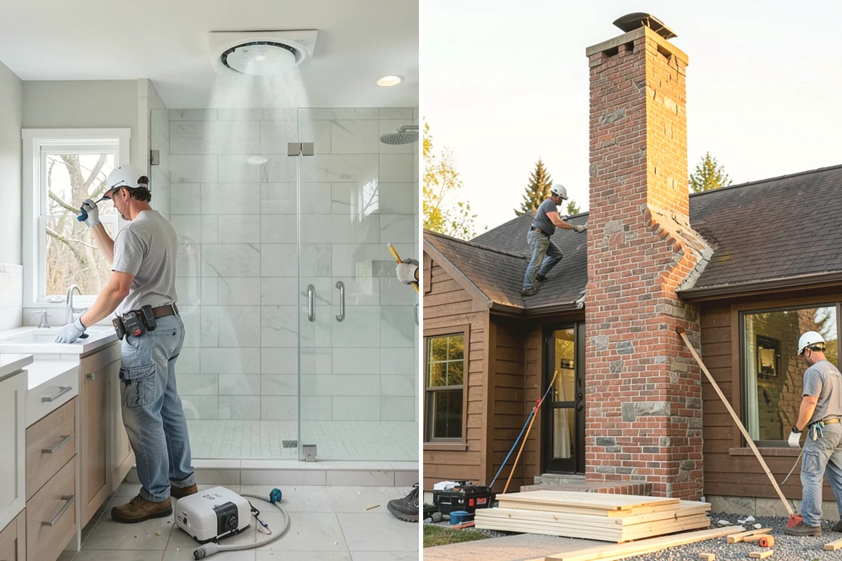 Box Beam Installation in North Bend, King County, WA - Design beam layout, size, and finish