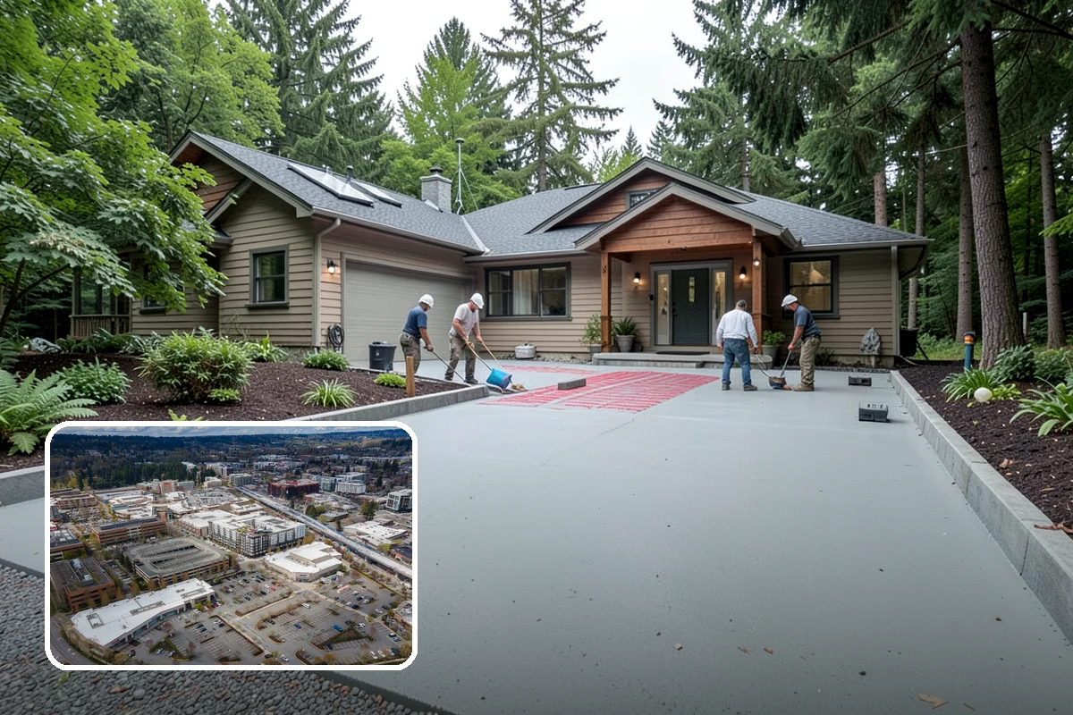 Box Beam Installation in Redmond, King County, WA - The look of solid timber without the weight