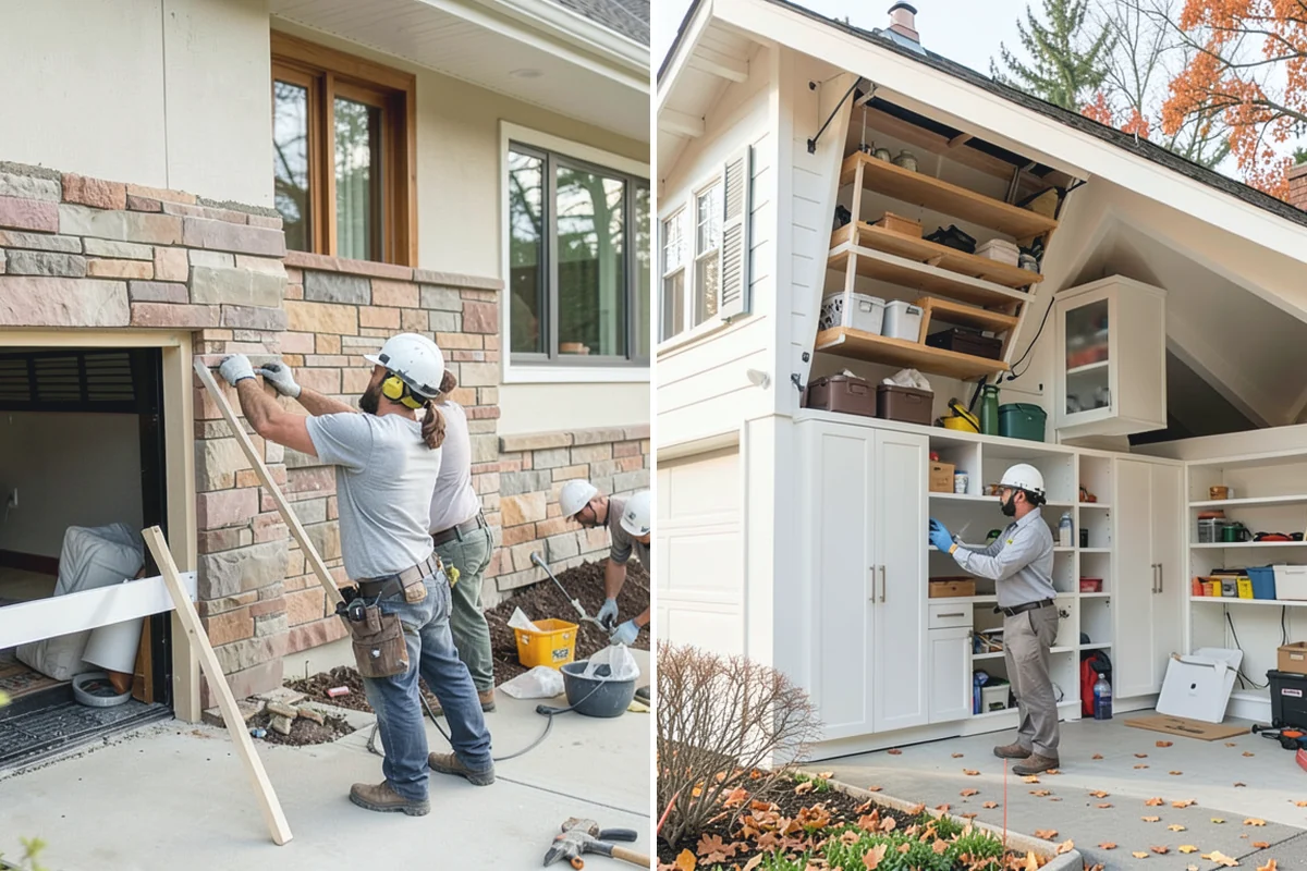 Box Beam Installation in Roy, Pierce County, WA - Design beam layout, size, and finish