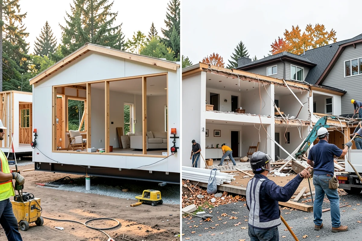 Box Beam Installation in Seattle, King County, WA - Design beam layout, size, and finish