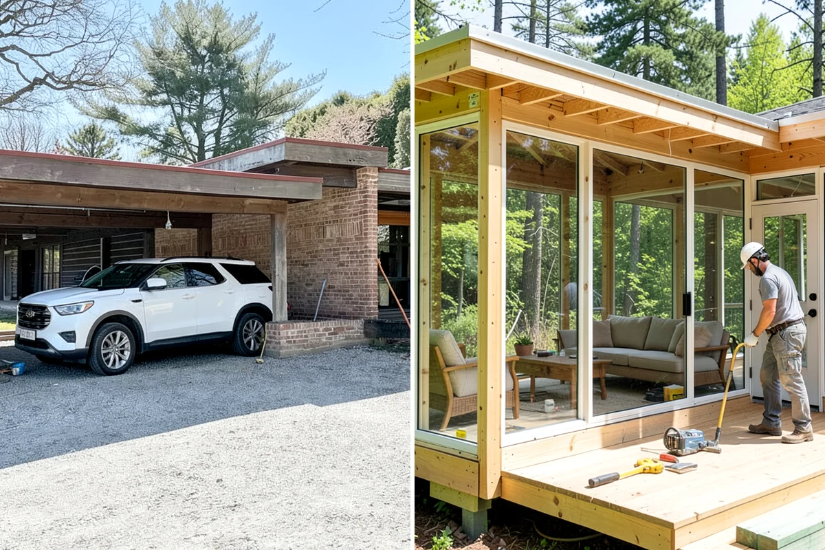 Box Beam Installation in Shoreline, King County, WA - Design beam layout, size, and finish