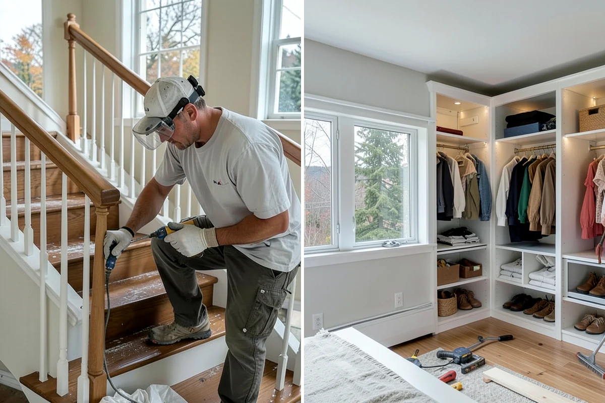 Box Beam Installation in Snoqualmie, King County, WA - Design beam layout, size, and finish