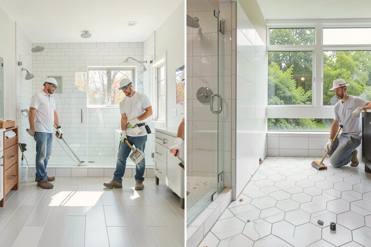 Breezeway Construction in Bothell, King County, WA - Plan the connection and level the path
