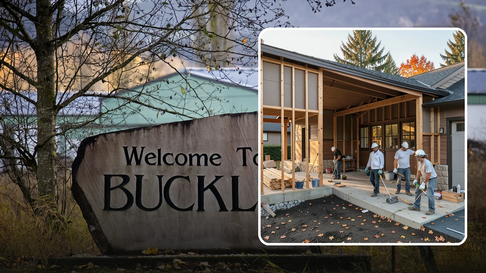 Breezeway Construction in Buckley, Pierce County, WA - A breezeway builds a covered connection between your home and a garage or outbuilding so you stay dry moving between them.