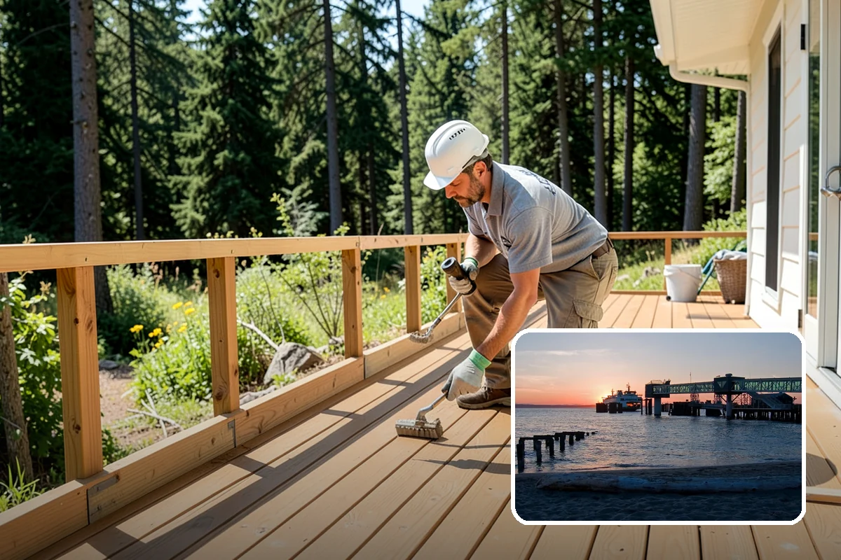 Breezeway Construction in Edmonds, Snohomish County, WA - Keeps you dry traveling between structures