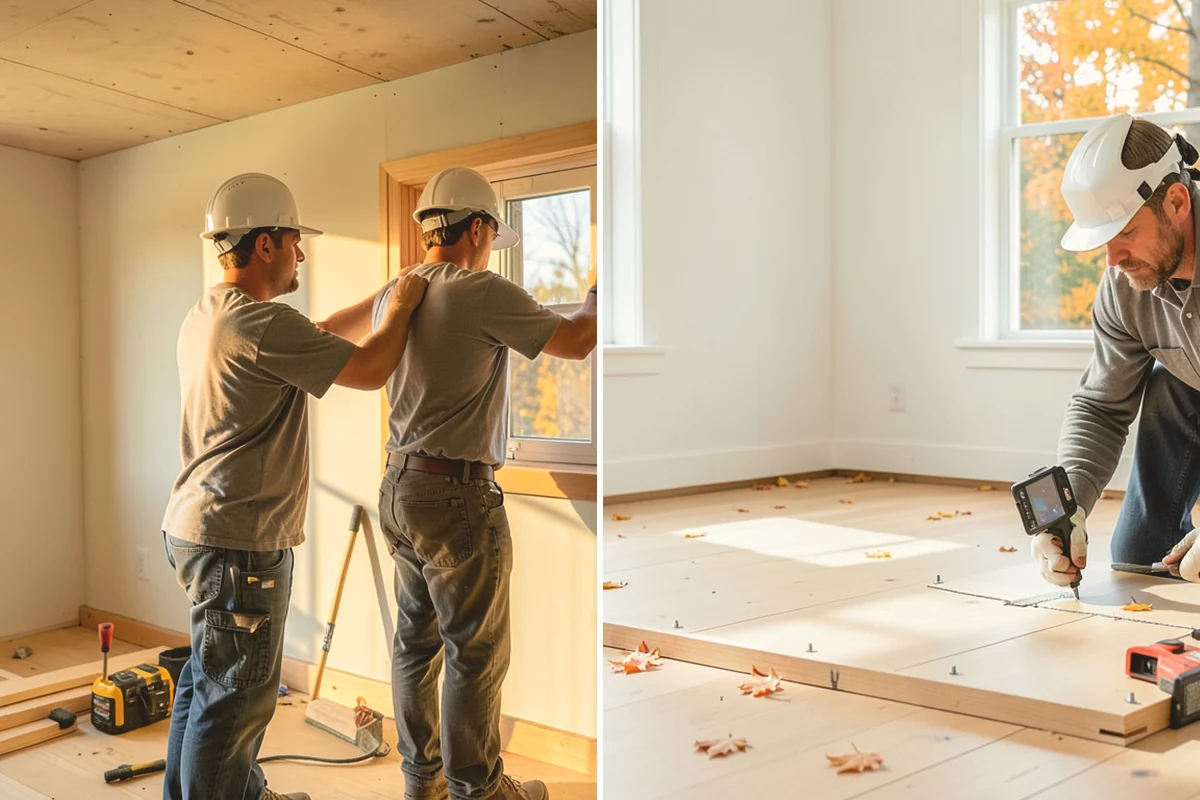 Breezeway Construction in Index, Snohomish County, WA - Plan the connection and level the path