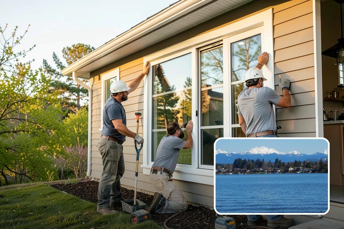 Breezeway Construction in Lake Stevens, Snohomish County, WA - Keeps you dry traveling between structures