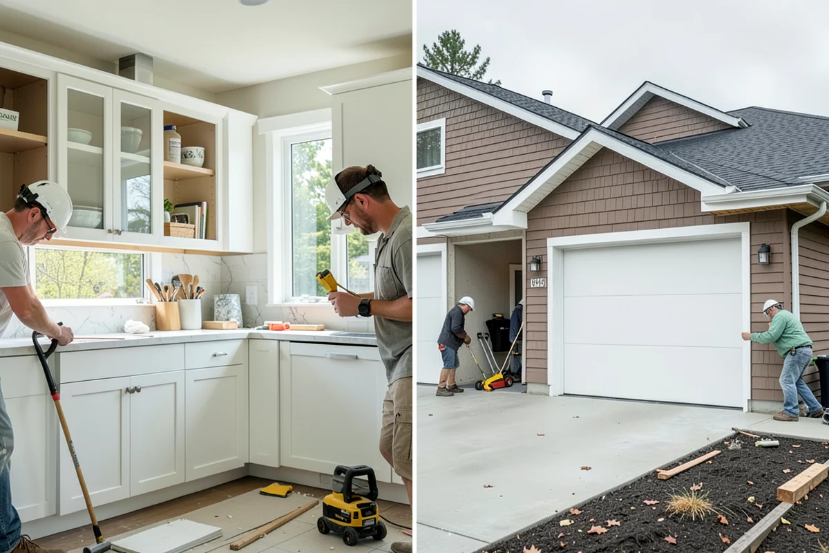 Breezeway Construction in Lakewood, Pierce County, WA - Plan the connection and level the path
