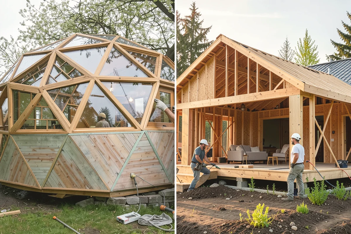 Breezeway Construction in Mercer Island, King County, WA - Plan the connection and level the path