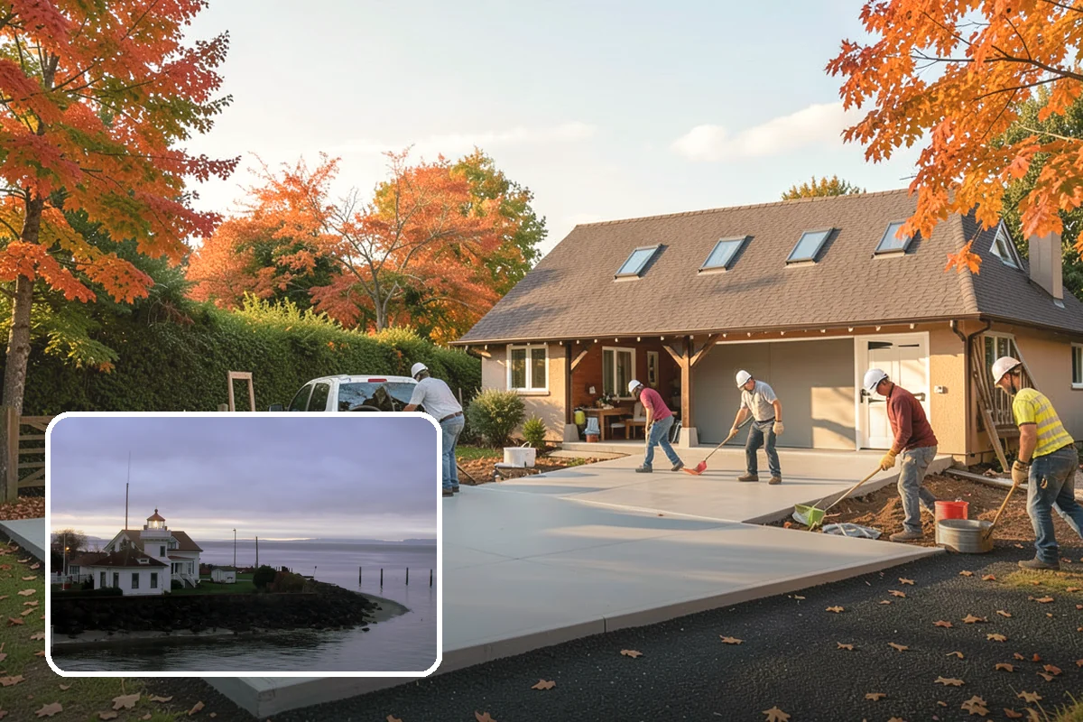 Breezeway Construction in Mukilteo, Snohomish County, WA - Keeps you dry traveling between structures