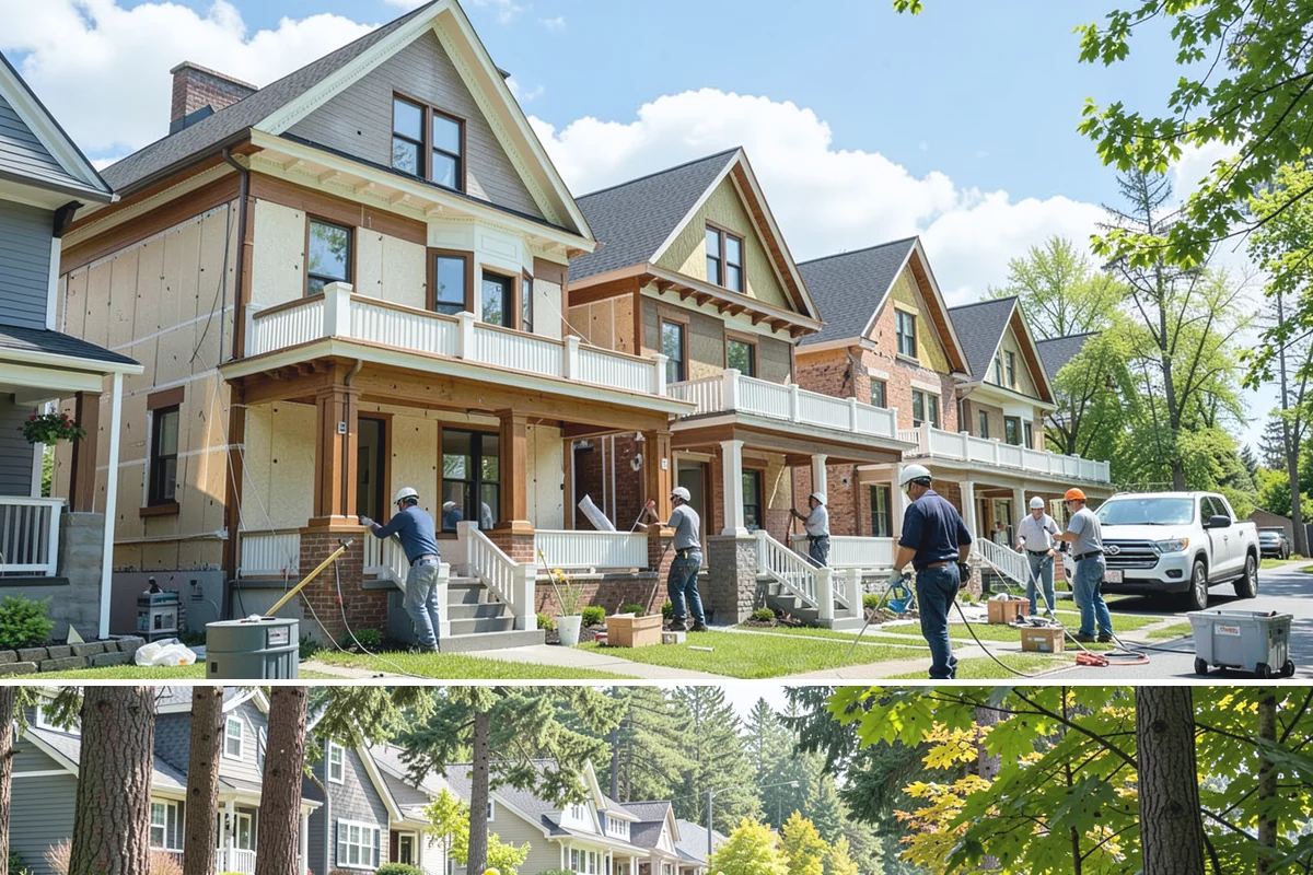 Breezeway Construction in Normandy Park, King County, WA - We build and roof the breezeway in summer so it is watertight before the wet season sets in.