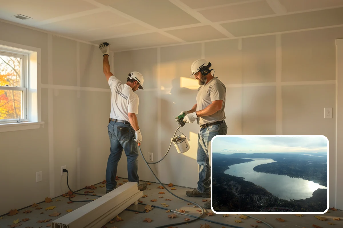 Breezeway Construction in Sammamish, King County, WA - Keeps you dry traveling between structures