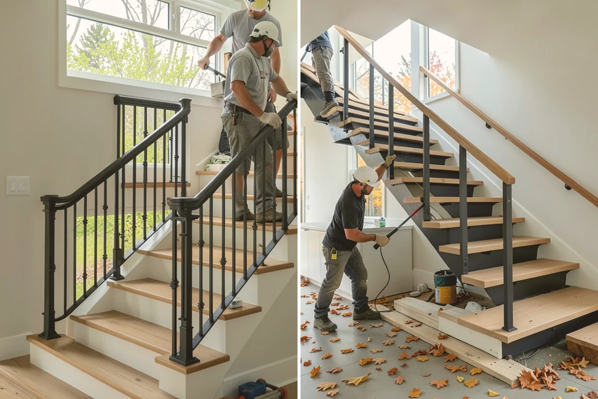 Breezeway Construction in Stanwood, Snohomish County, WA - Plan the connection and level the path