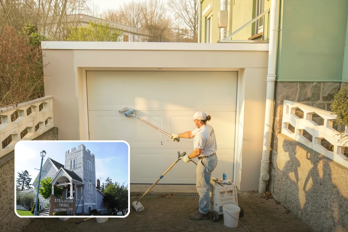 Breezeway Construction in Steilacoom, Pierce County, WA - Keeps you dry traveling between structures