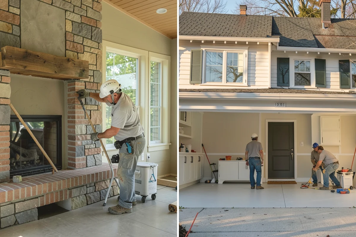 Breezeway Construction in Tukwila, King County, WA - Plan the connection and level the path