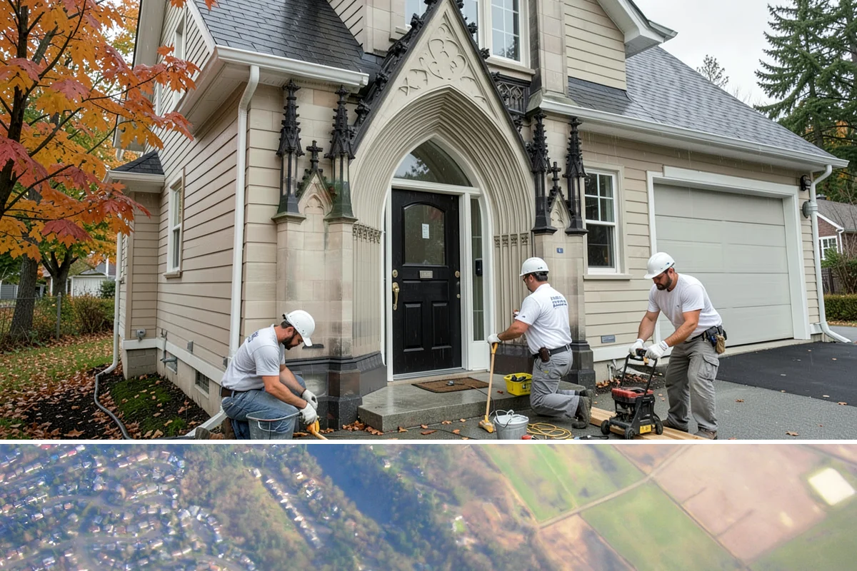 Brick Masonry in Algona, King County, WA - Masonry cures best in mild, dry weather, so late spring through early fall is ideal for brickwork.
