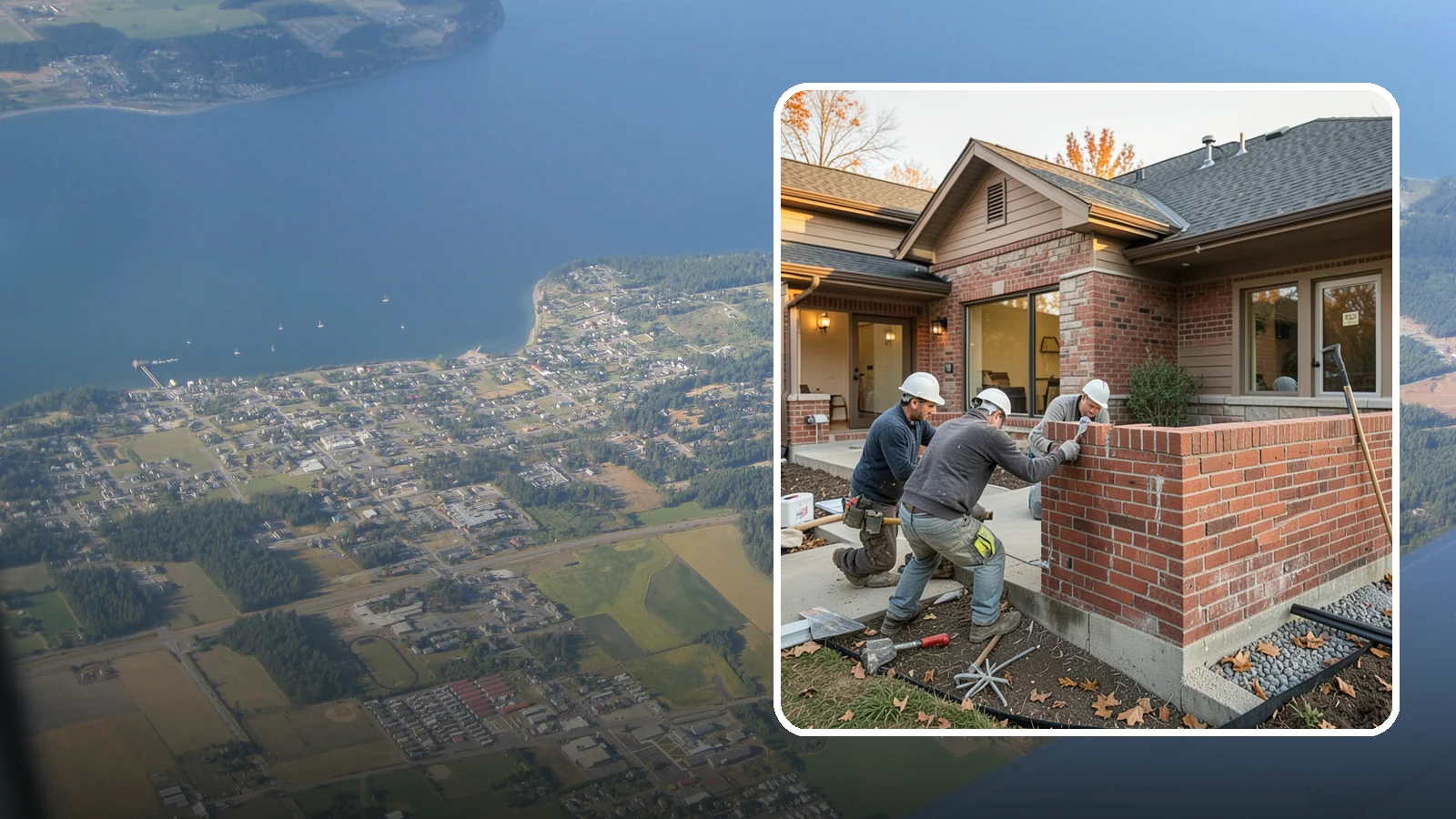 Brick Masonry in Coupeville, Island County, WA - Skilled brickwork for walls, veneers, and features built to endure the Northwest's damp, freeze-prone seasons.