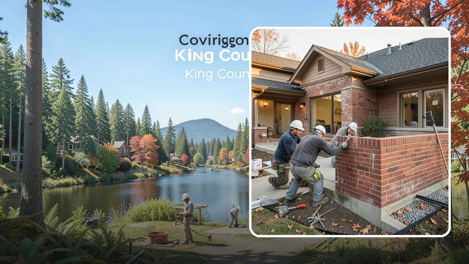 Brick Masonry in Covington, King County, WA - Skilled brickwork for walls, veneers, and features built to endure the Northwest's damp, freeze-prone seasons.