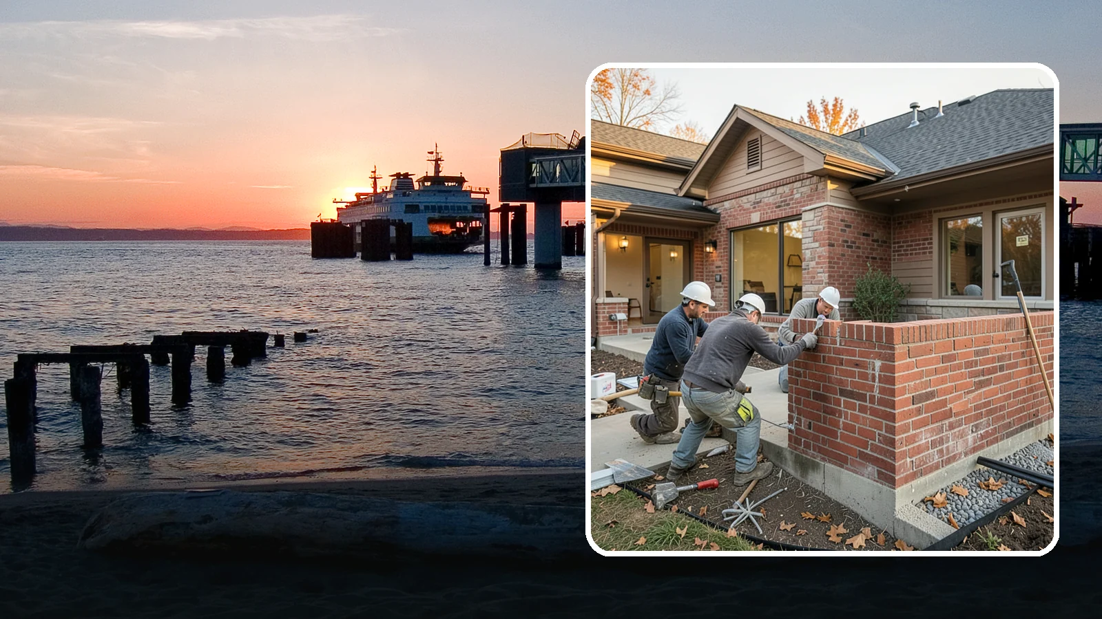 Brick Masonry in Edmonds, Snohomish County, WA - Skilled brickwork for walls, veneers, and features built to endure the Northwest's damp, freeze-prone seasons.