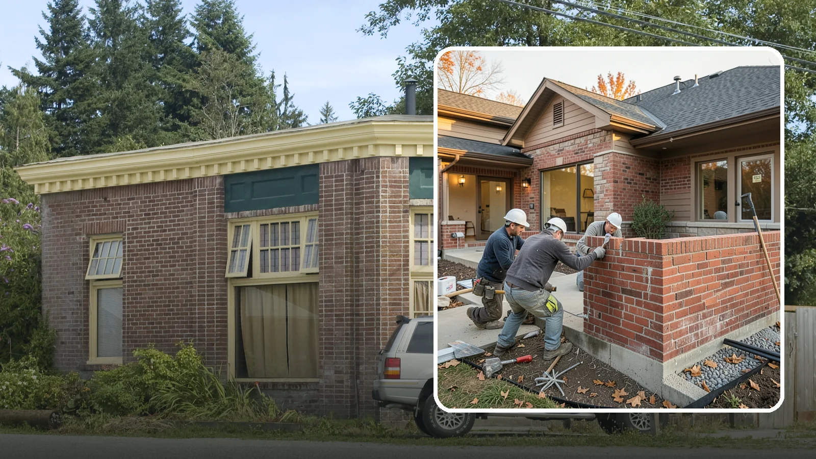 Brick Masonry in Hamilton, Skagit County, WA - Skilled brickwork for walls, veneers, and features built to endure the Northwest's damp, freeze-prone seasons.