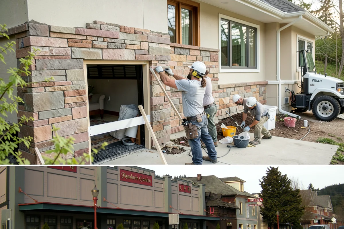 Brick Masonry in Issaquah, King County, WA - Masonry cures best in mild, dry weather, so late spring through early fall is ideal for brickwork.