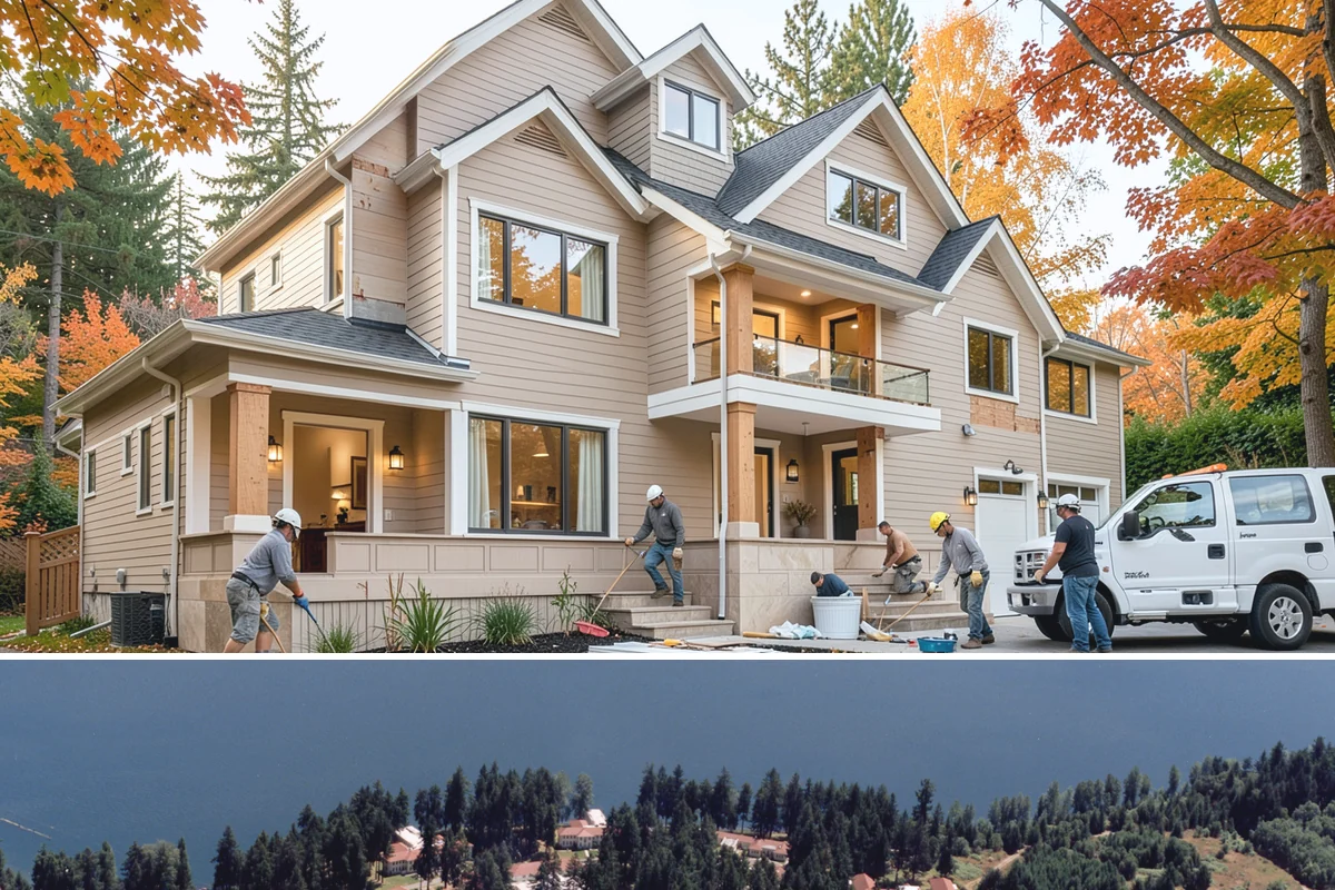 Brick Masonry in Lakewood, Pierce County, WA - Masonry cures best in mild, dry weather, so late spring through early fall is ideal for brickwork.