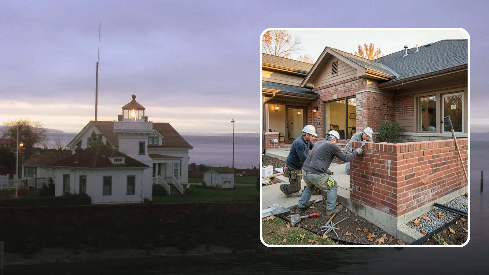 Brick Masonry in Mukilteo, Snohomish County, WA - Skilled brickwork for walls, veneers, and features built to endure the Northwest's damp, freeze-prone seasons.