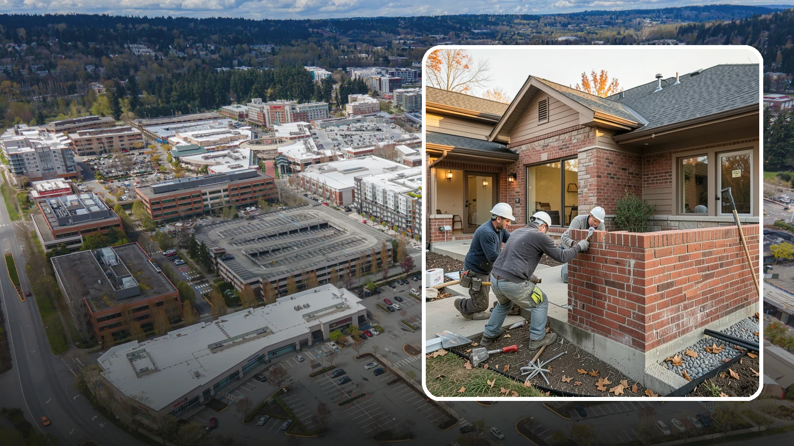 Brick Masonry in Redmond, King County, WA - Skilled brickwork for walls, veneers, and features built to endure the Northwest's damp, freeze-prone seasons.