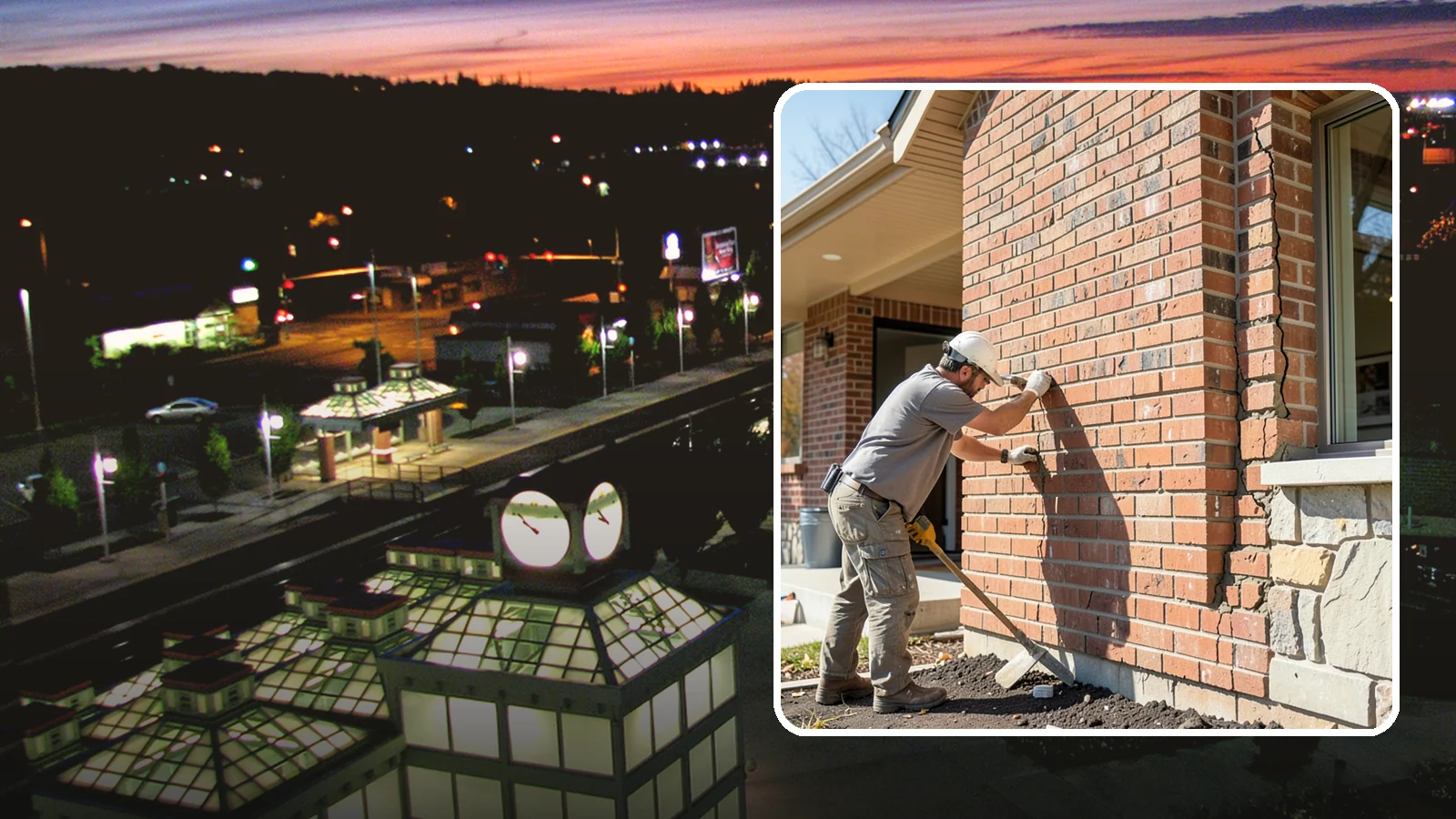 Brick Repair in Auburn, King County, WA - Repair of cracked, spalling, or displaced brick to restore both strength and appearance.