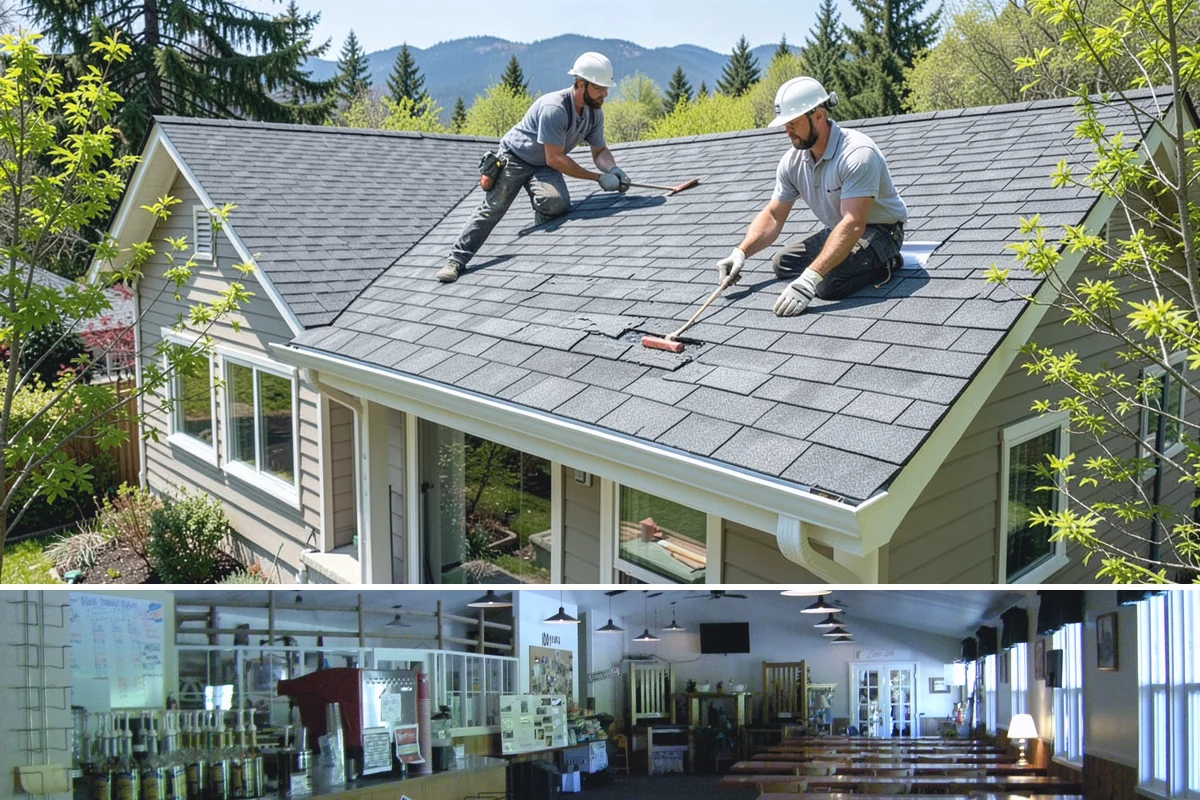Brick Repair in Black Diamond, King County, WA - Dry weather lets the repair mortar set cleanly, making summer and early fall preferable.
