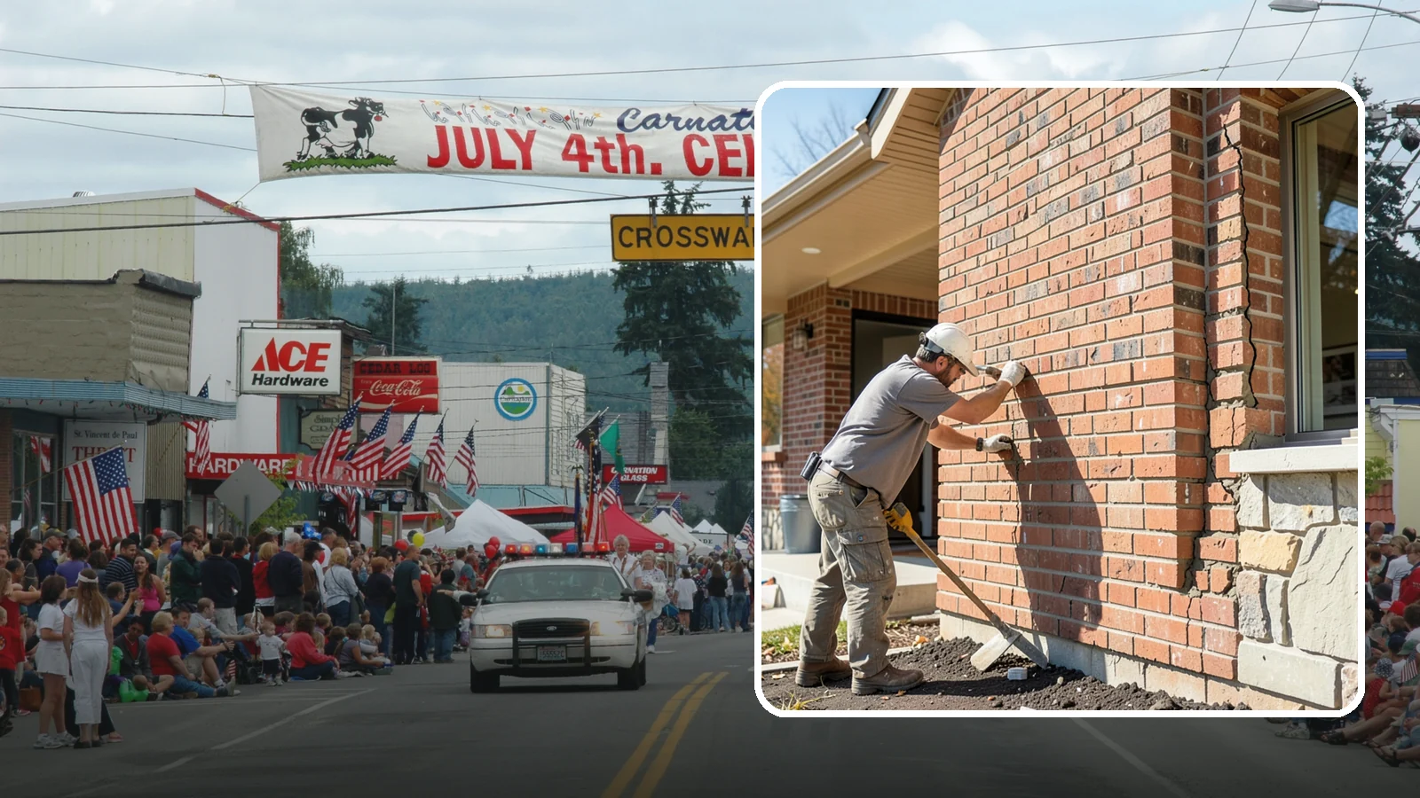 Brick Repair in Carnation, King County, WA - Repair of cracked, spalling, or displaced brick to restore both strength and appearance.