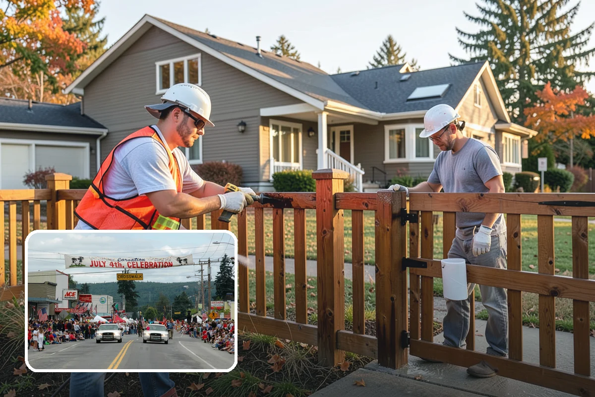Brick Repair in Carnation, King County, WA - Replaces damaged brick with matching units