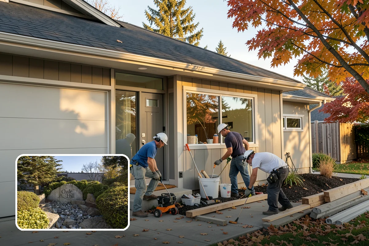Brick Repair in Clyde Hill, King County, WA - Replaces damaged brick with matching units
