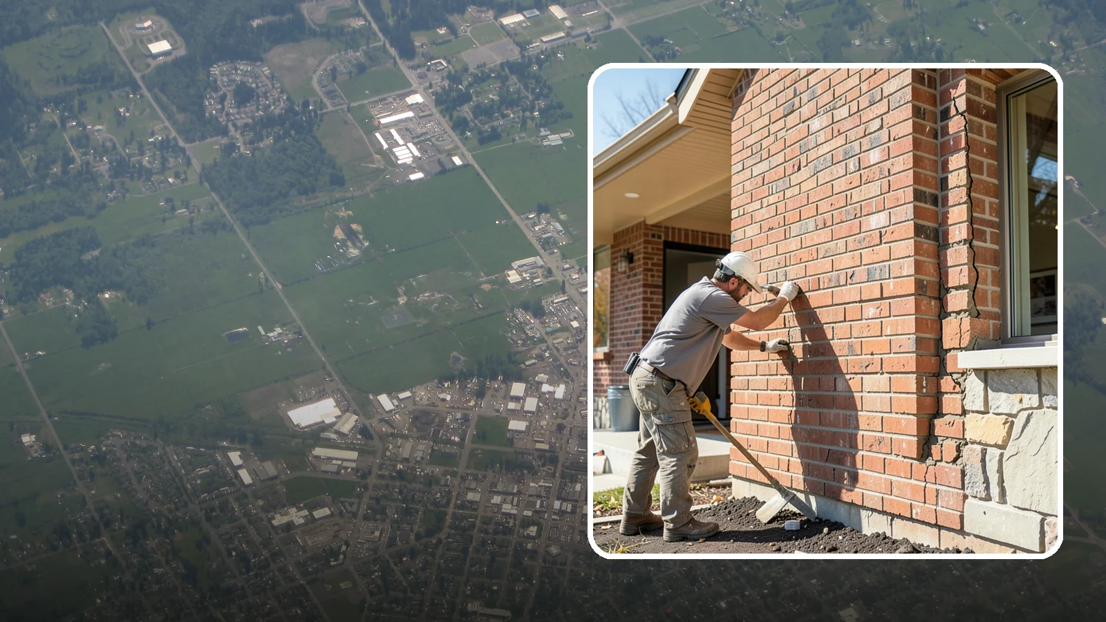 Brick Repair in Enumclaw, King County, WA - Repair of cracked, spalling, or displaced brick to restore both strength and appearance.
