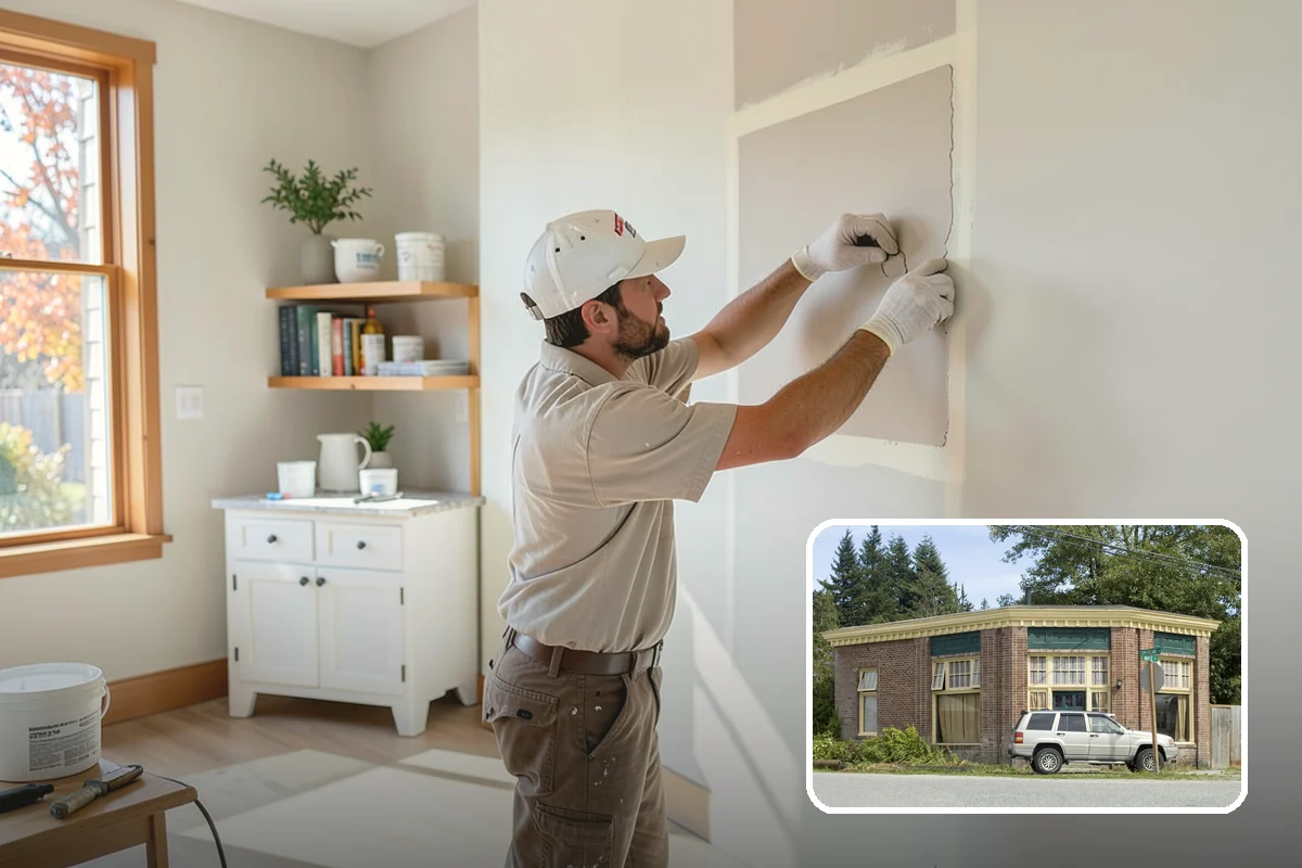 Brick Repair in Hamilton, Skagit County, WA - Replaces damaged brick with matching units