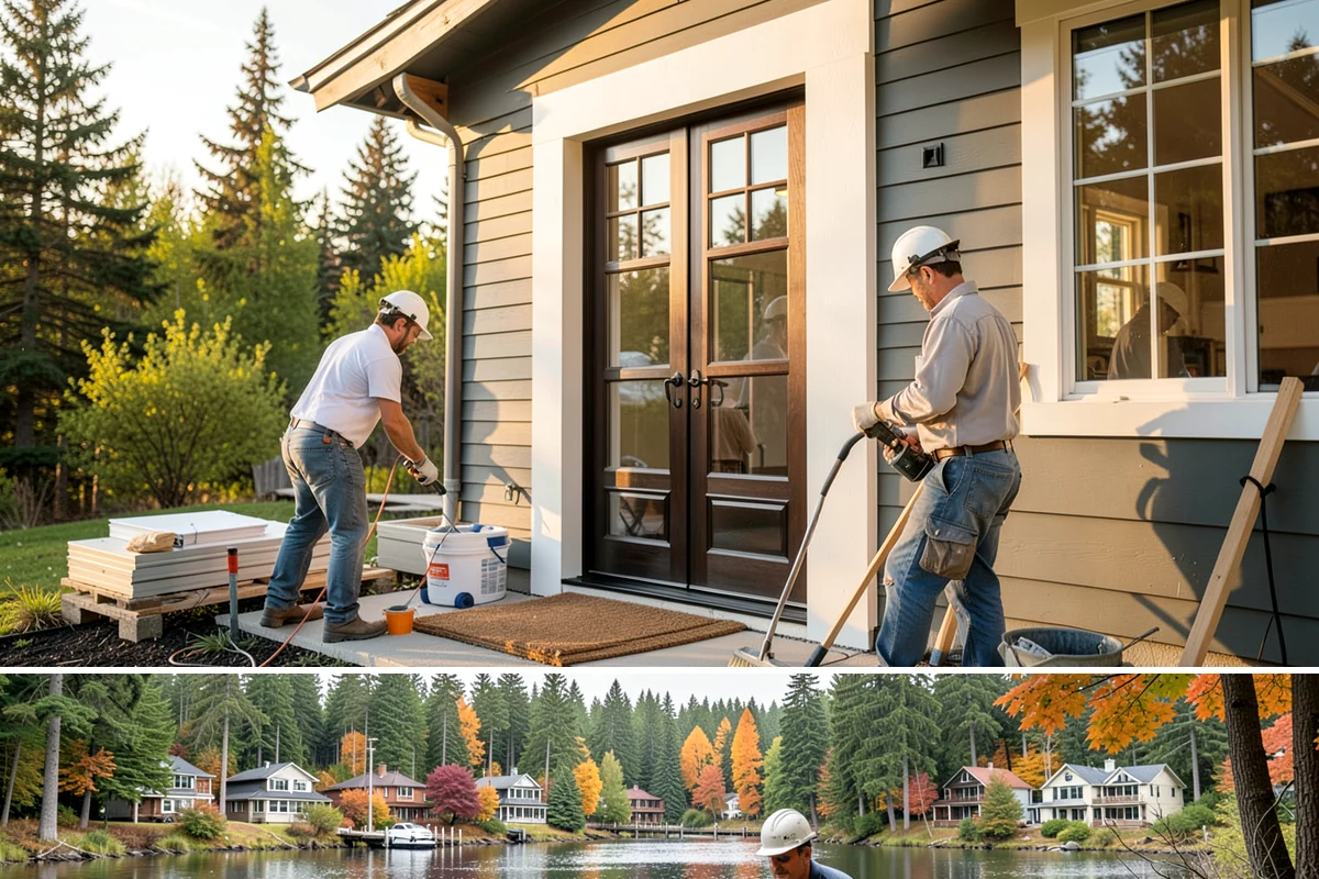 Brick Repair in La Conner, Skagit County, WA - Dry weather lets the repair mortar set cleanly, making summer and early fall preferable.