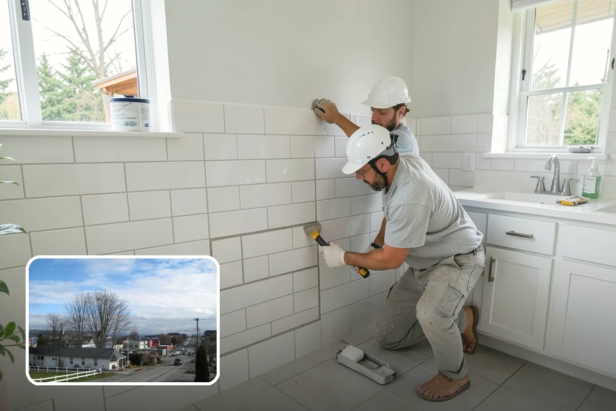 Brick Repair in Langley, Island County, WA - Replaces damaged brick with matching units