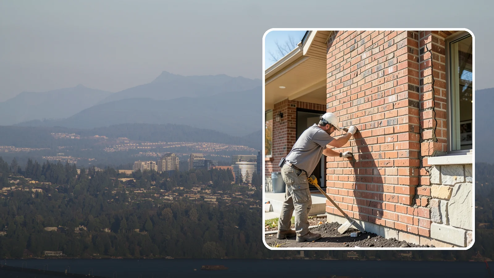 Brick Repair in Medina, King County, WA - Repair of cracked, spalling, or displaced brick to restore both strength and appearance.