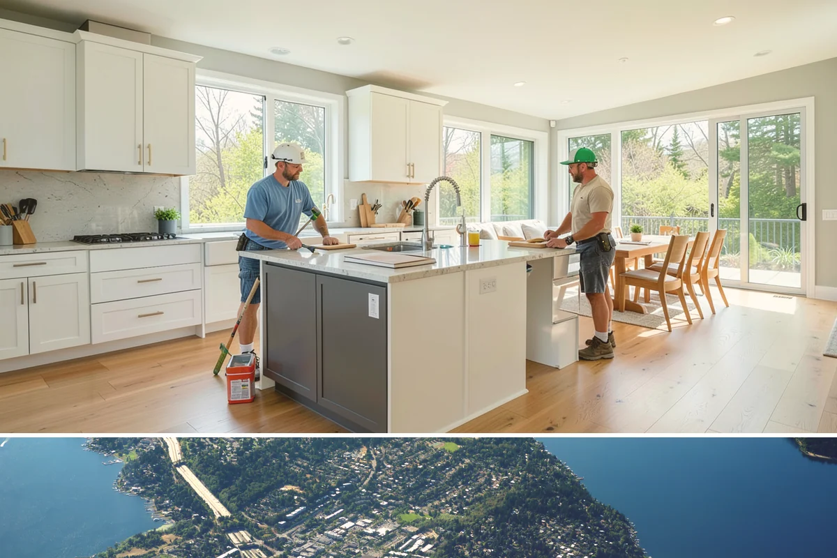 Brick Repair in Mercer Island, King County, WA - Dry weather lets the repair mortar set cleanly, making summer and early fall preferable.