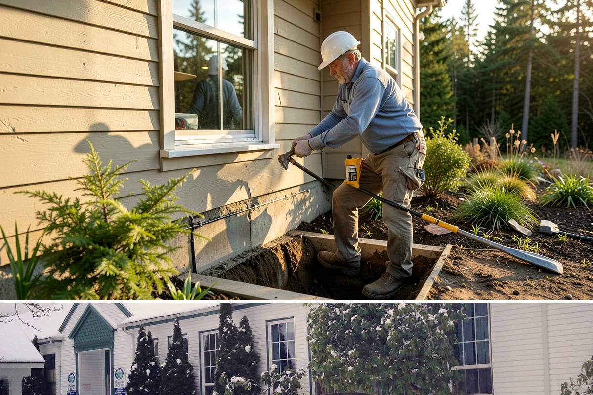 Brick Repair in Pacific, King County, WA - Dry weather lets the repair mortar set cleanly, making summer and early fall preferable.